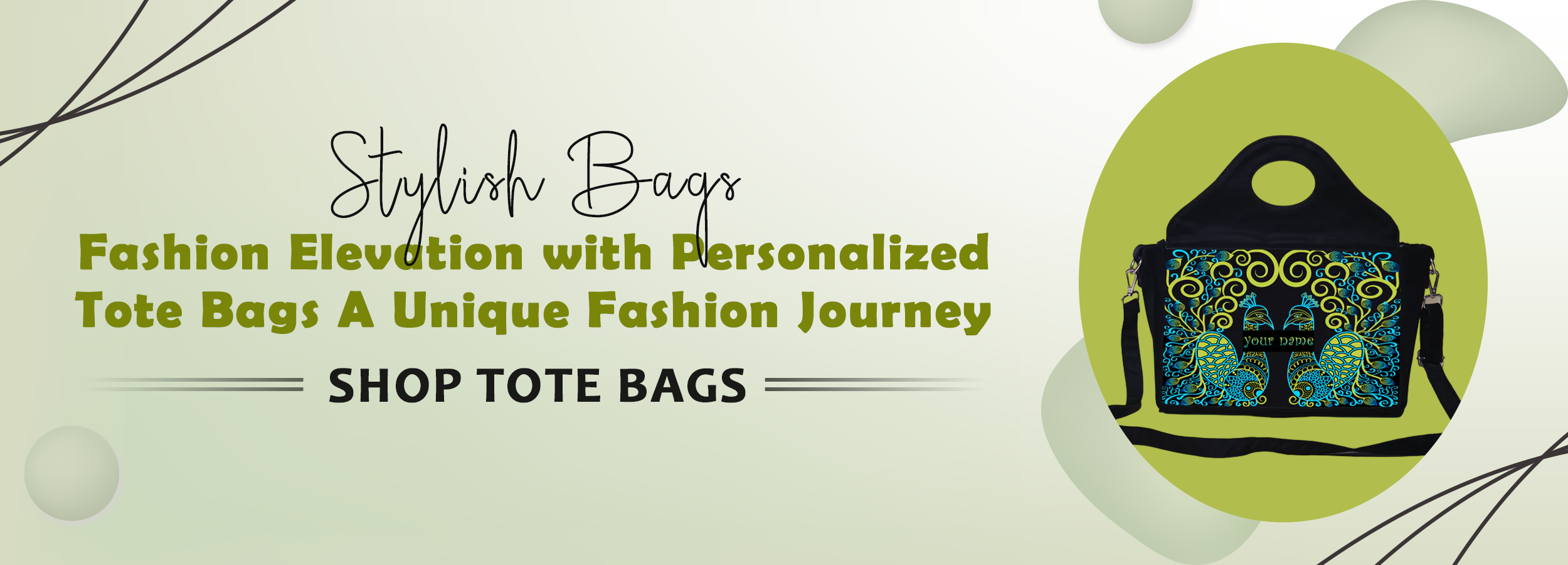 Personalized Totes bag