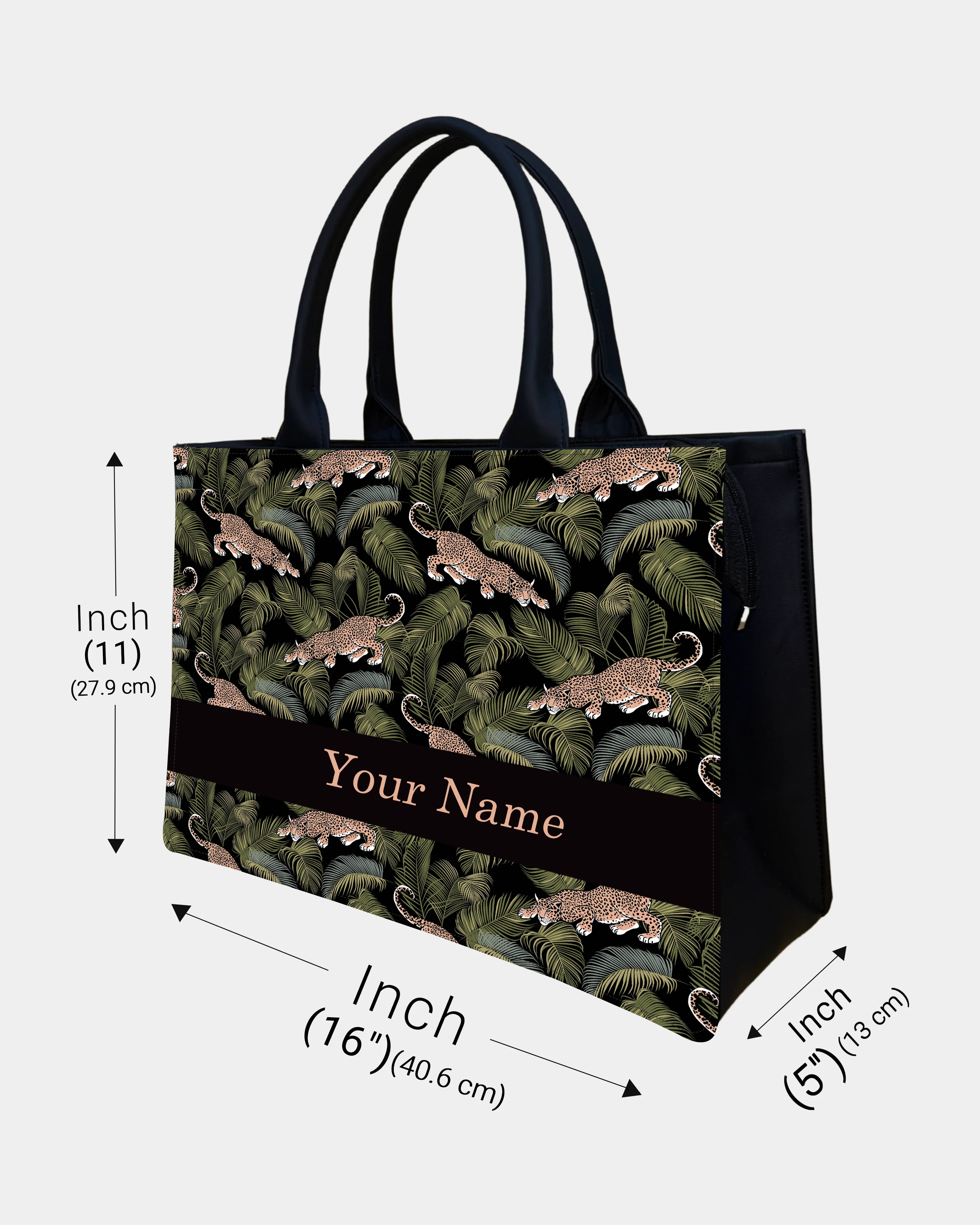 Wild Luxe Voguish Customized Tote Bag