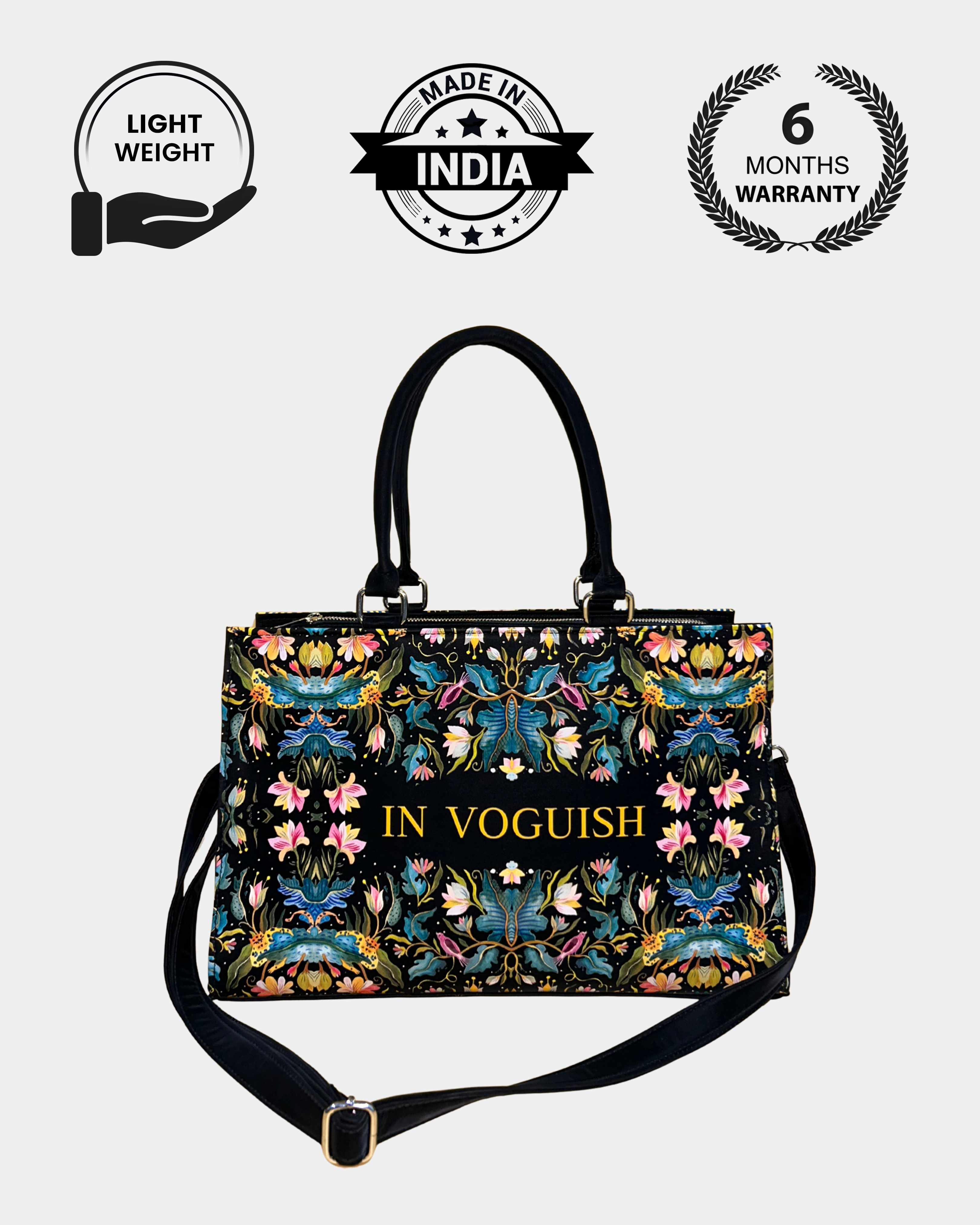 African Jungle Designer Voguish Customized Tote Bag