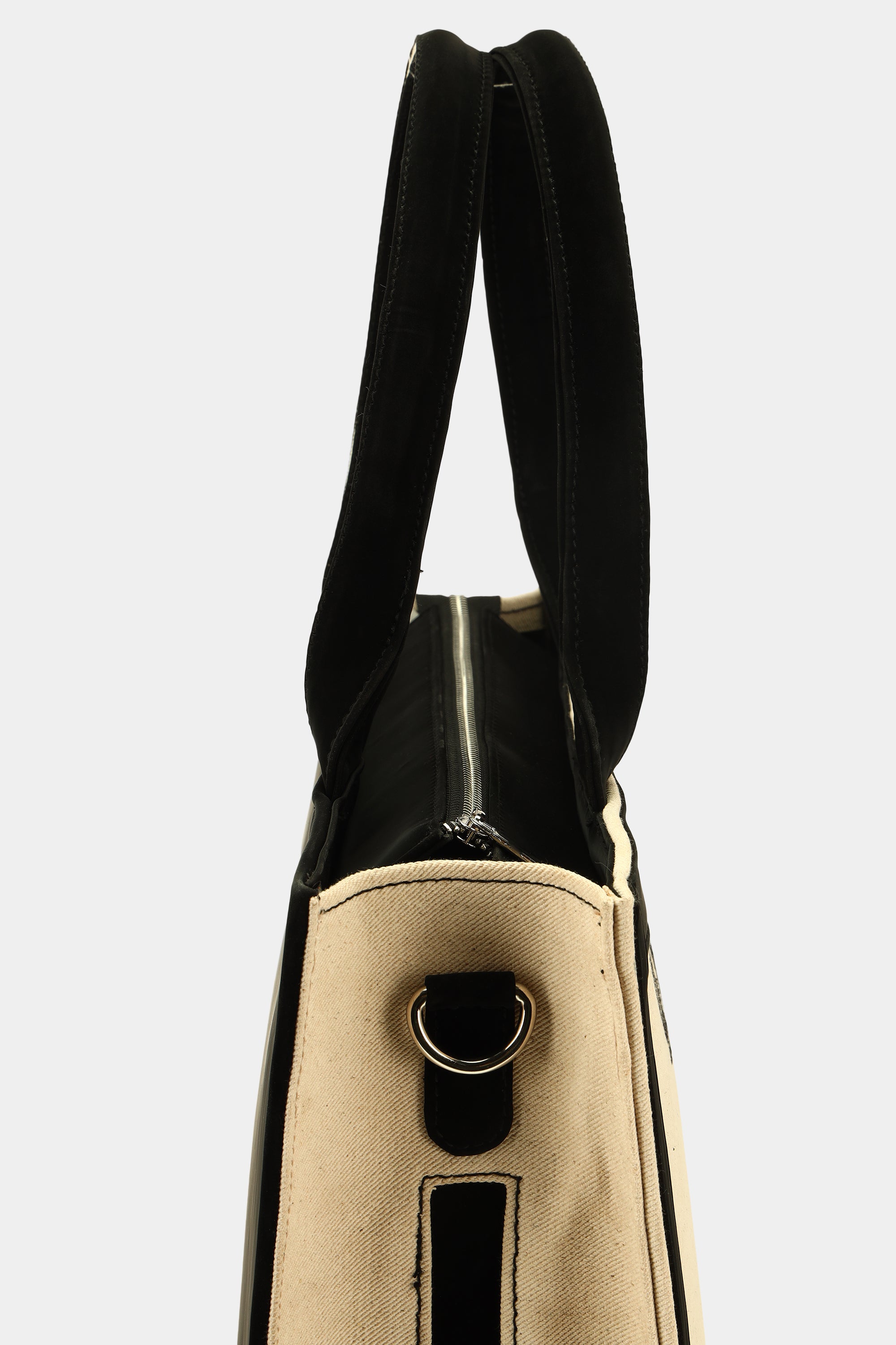 Customized Canvas Denim Embroidered Floral art Designer Tote Bag