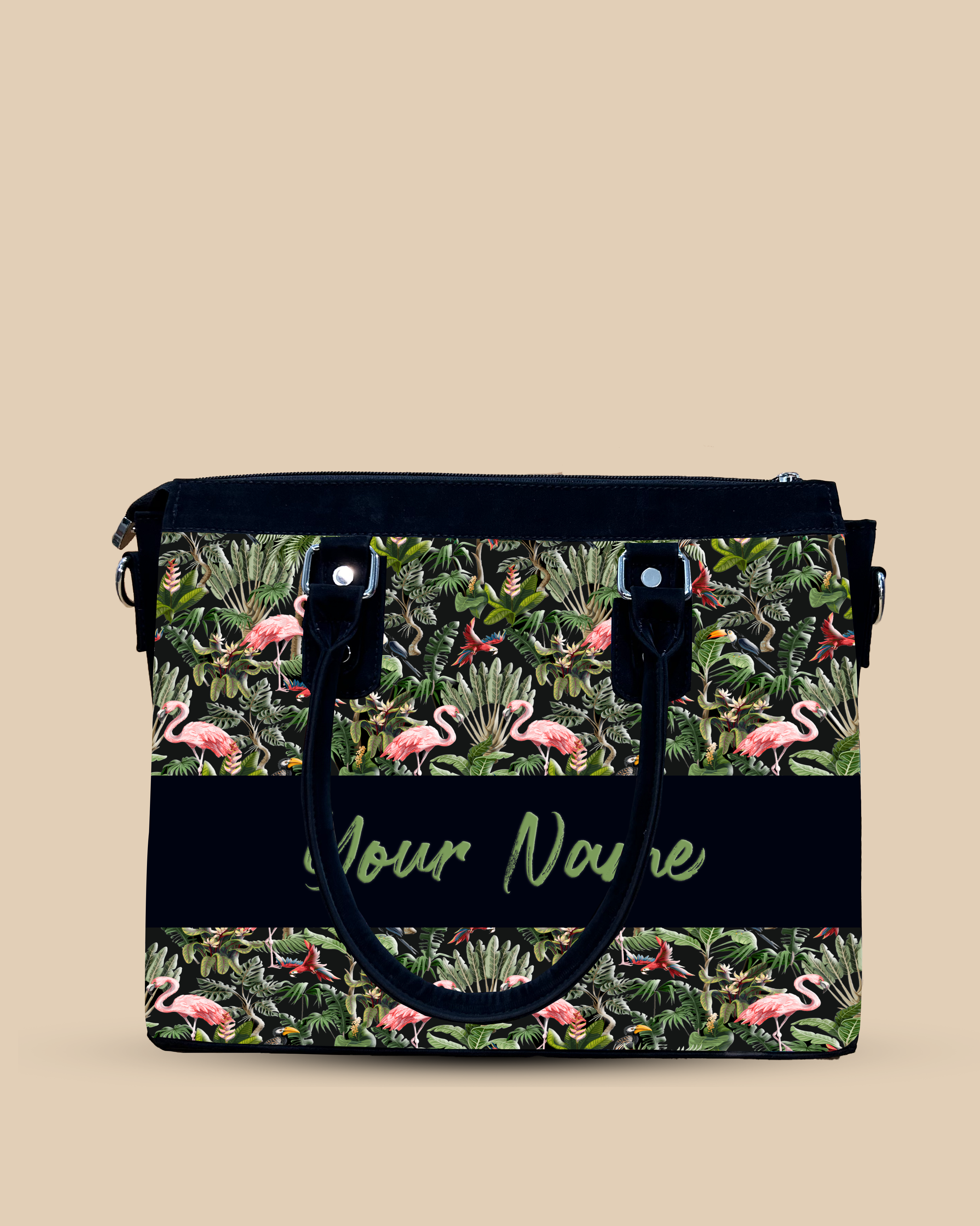 Aurelia Flamingo And Colorful Parrot Designer Sling Bag for Everyday Use