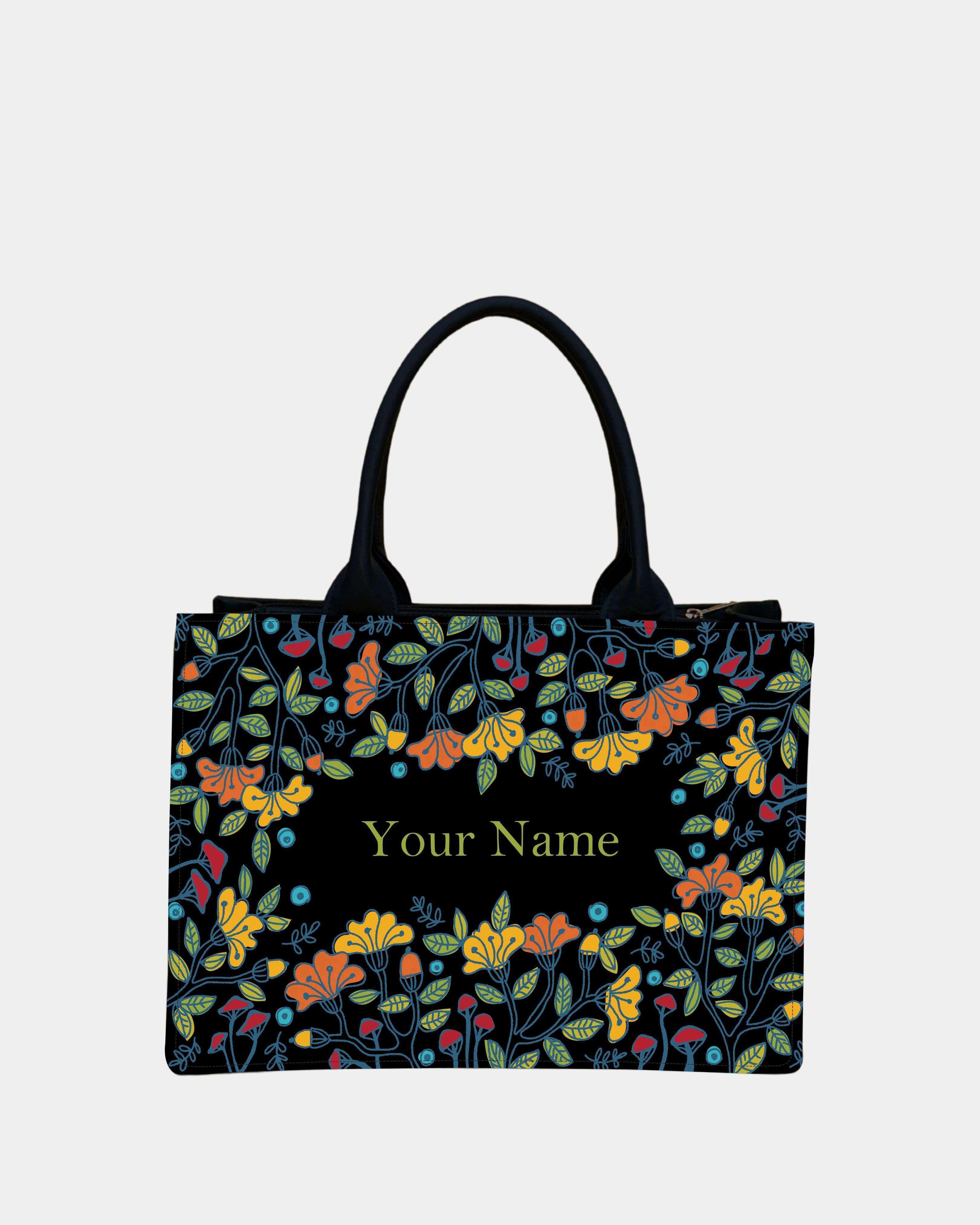 In Voguish Enchanted Bloom Tote Bag