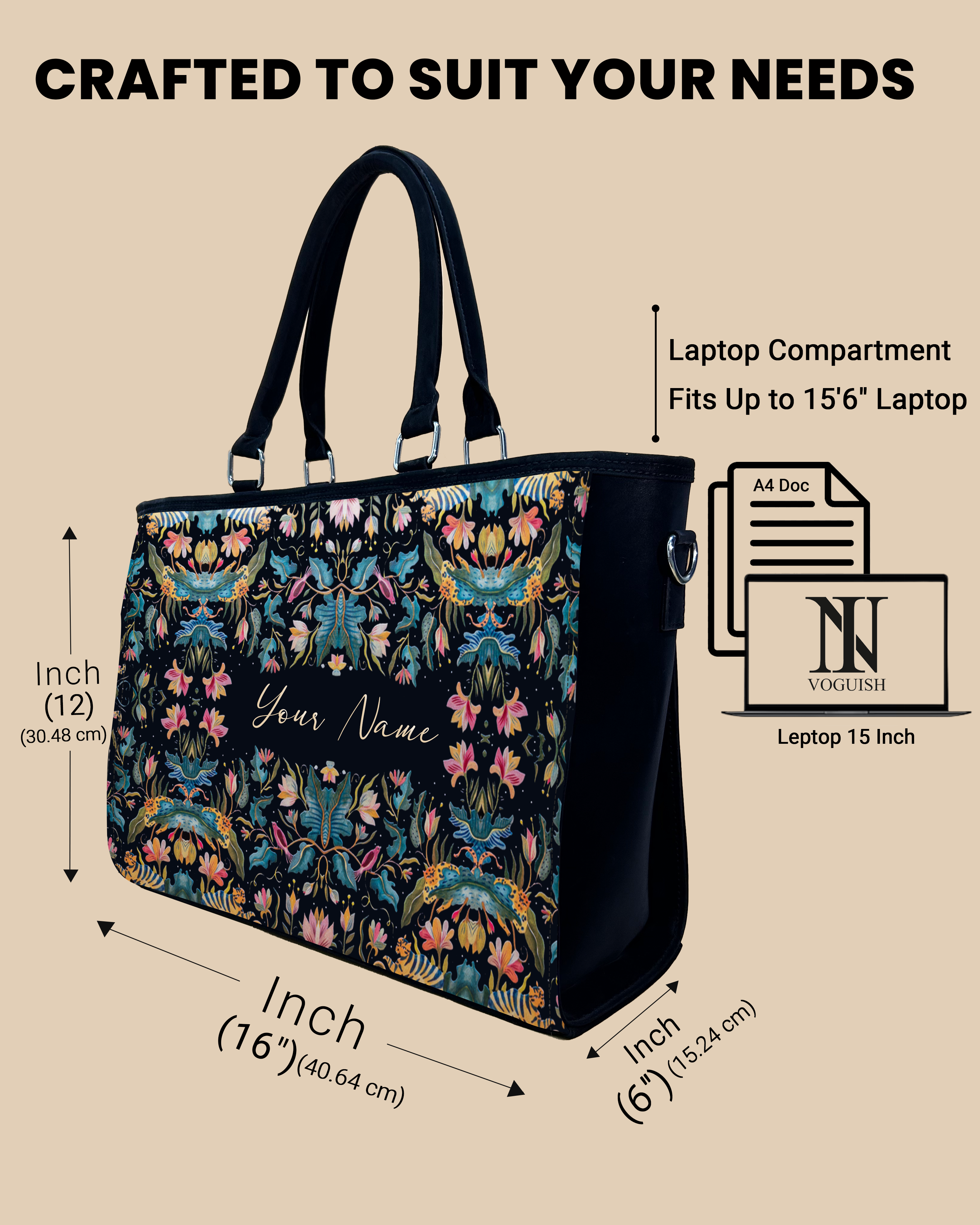 African Jungle Oversized Tote