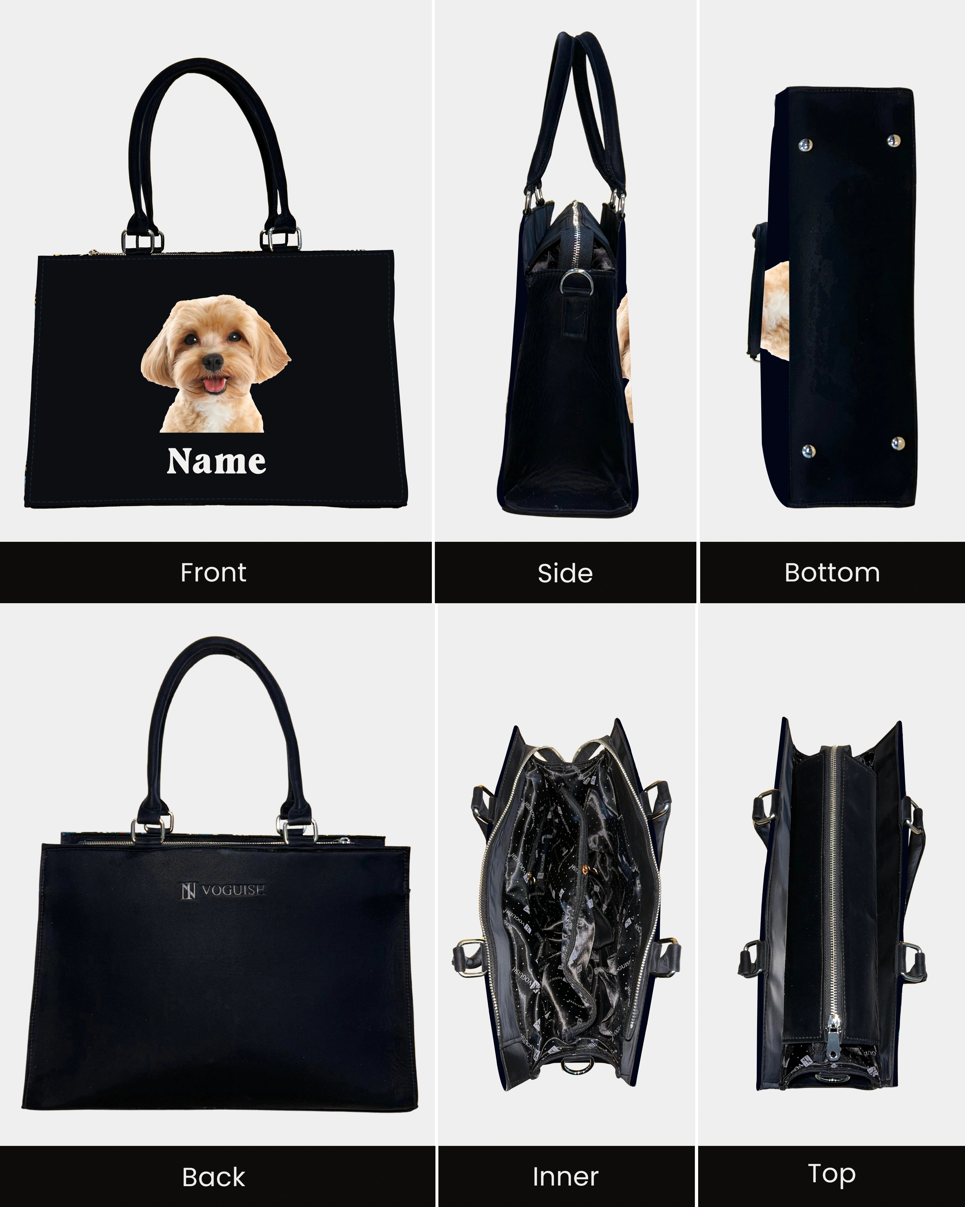 Personalized Pet Lover Tote Bag