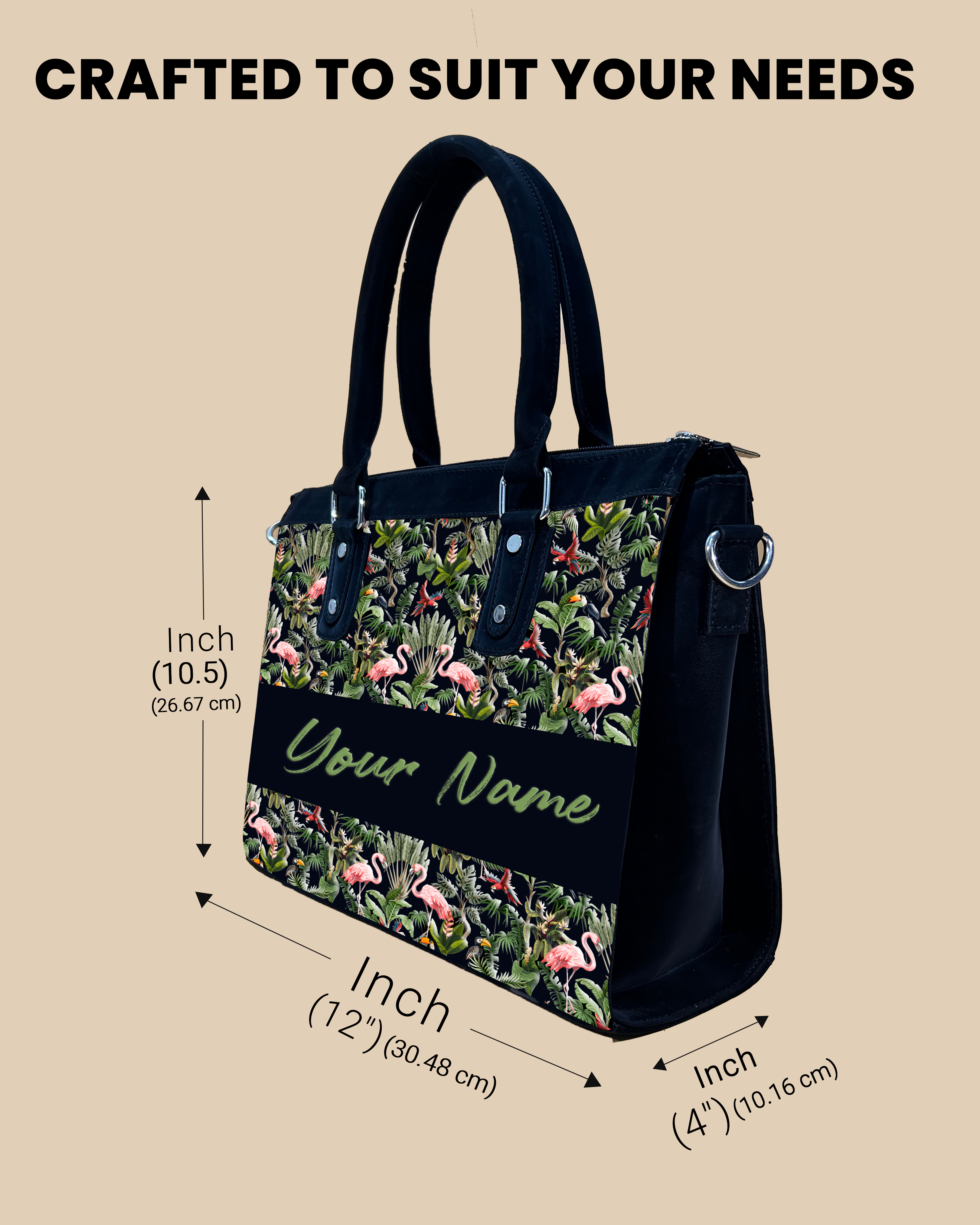 Aurelia Flamingo And Colorful Parrot Designer Sling Bag for Everyday Use