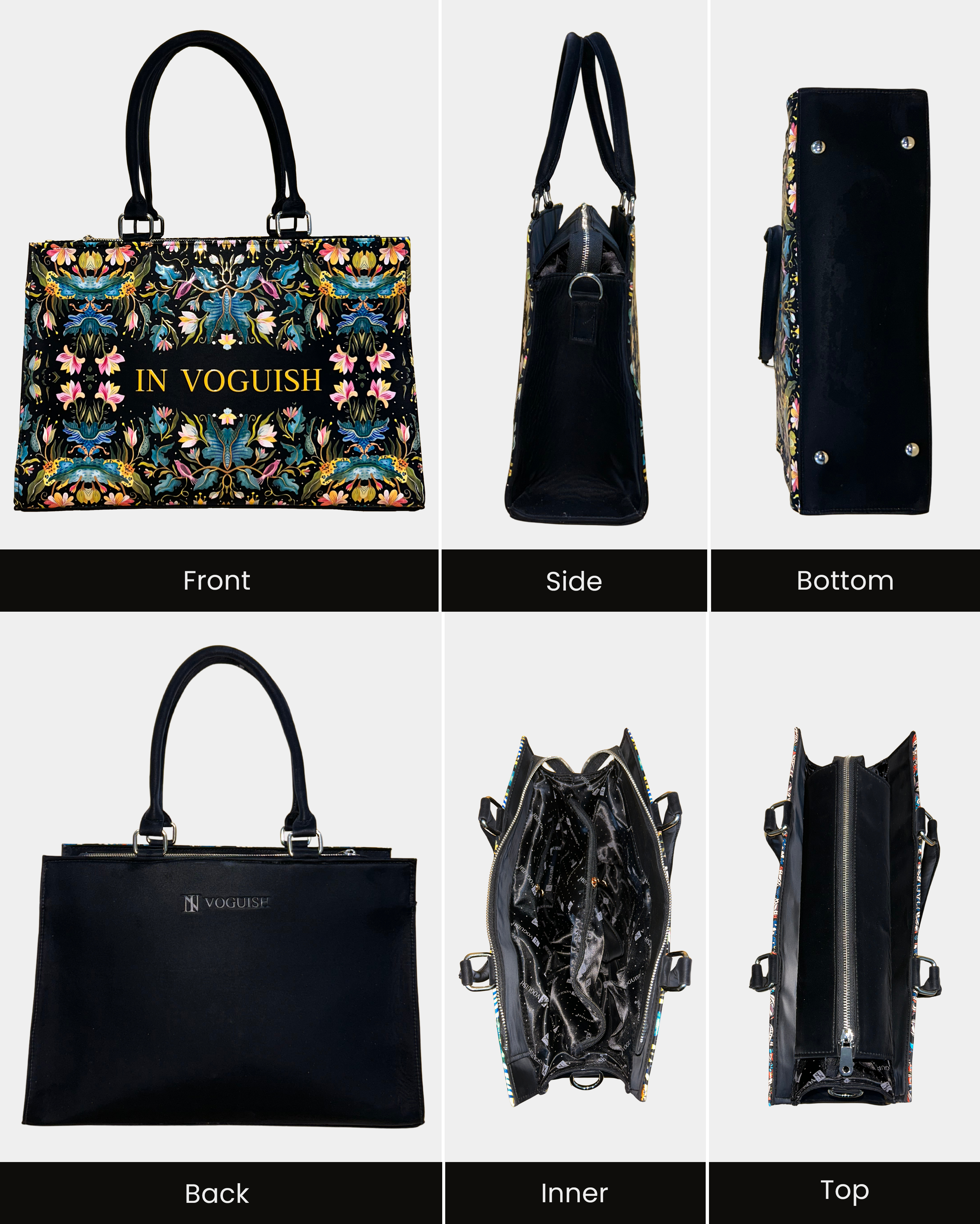 African Jungle Designer Voguish Customized Tote Bag