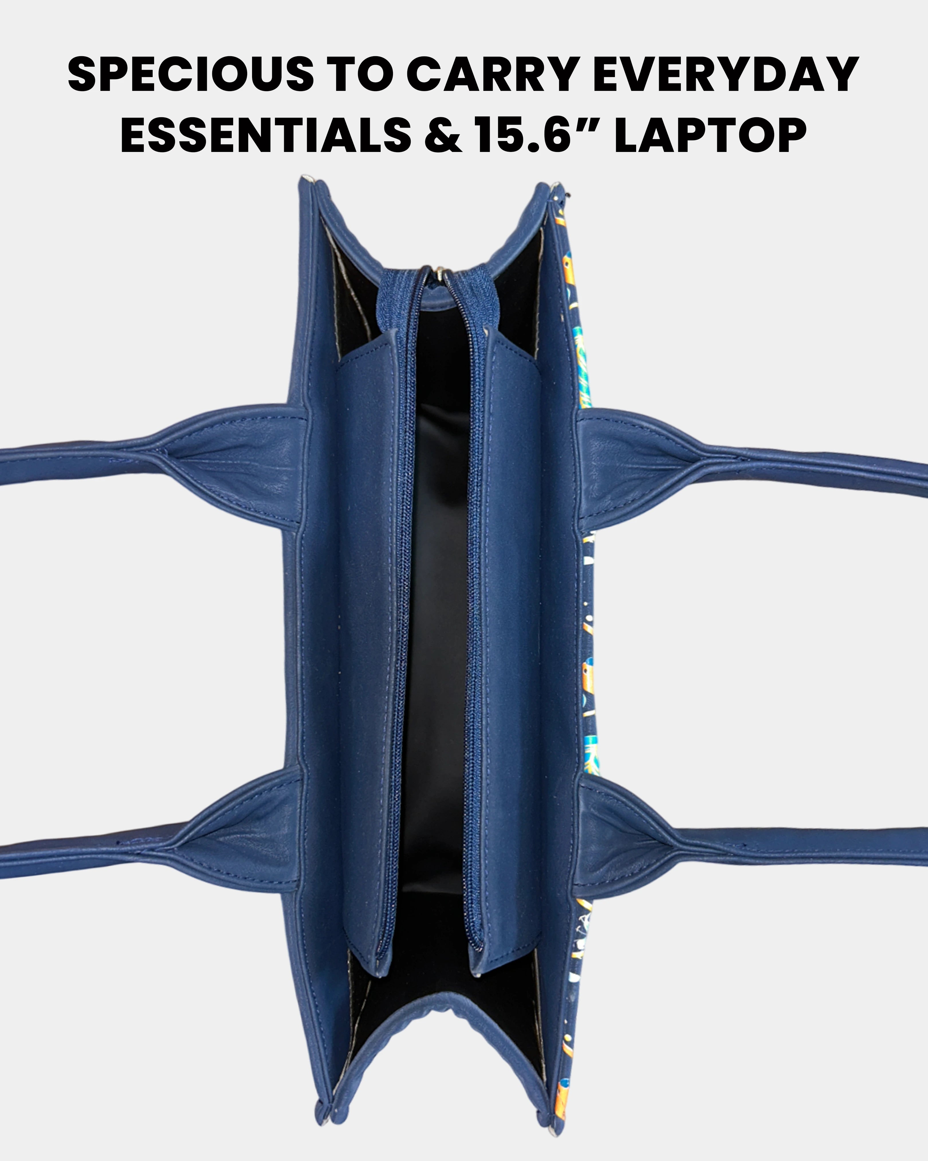 Whimsical Sparrow Embossed Customized Tote Bag