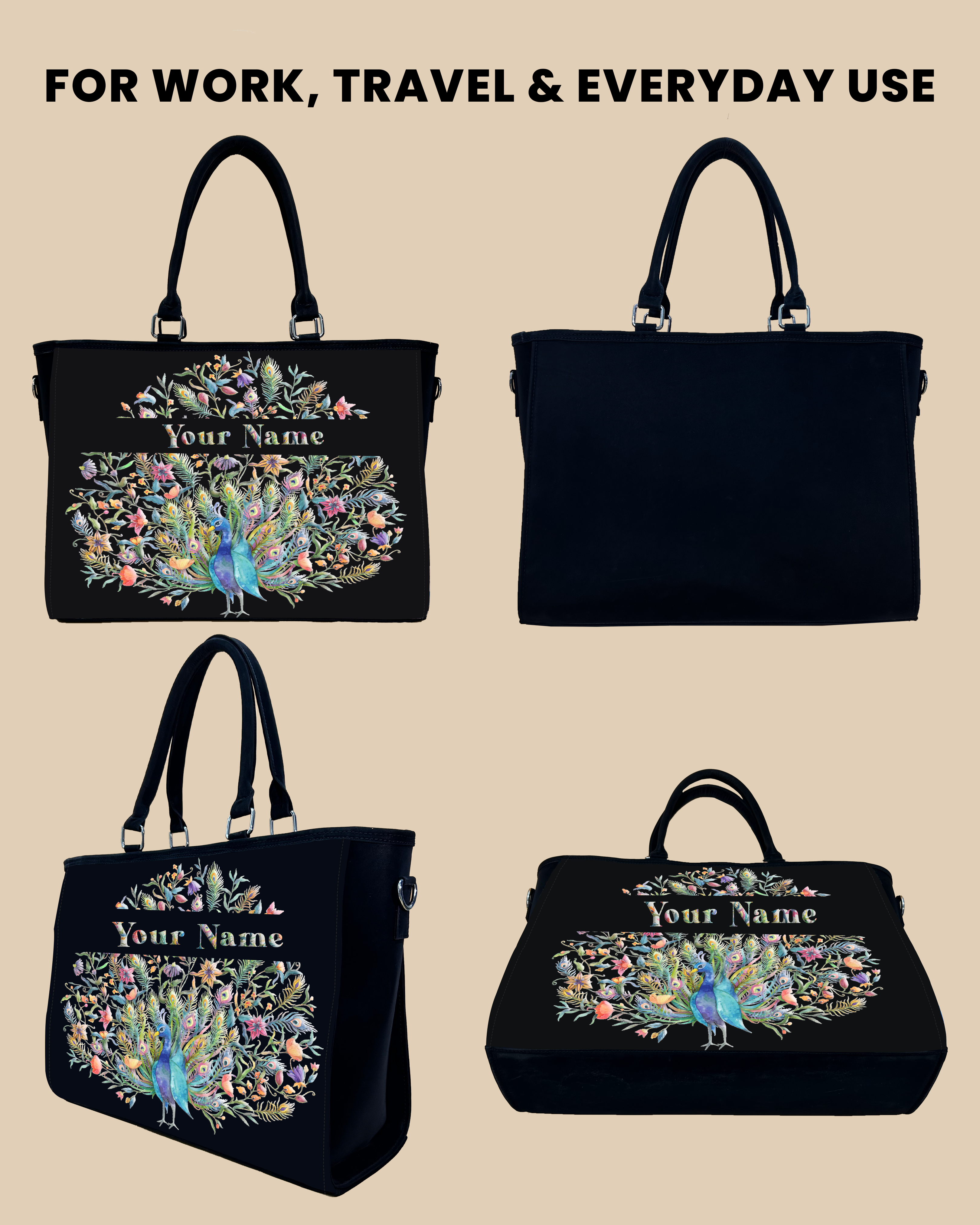 personalized bag tote