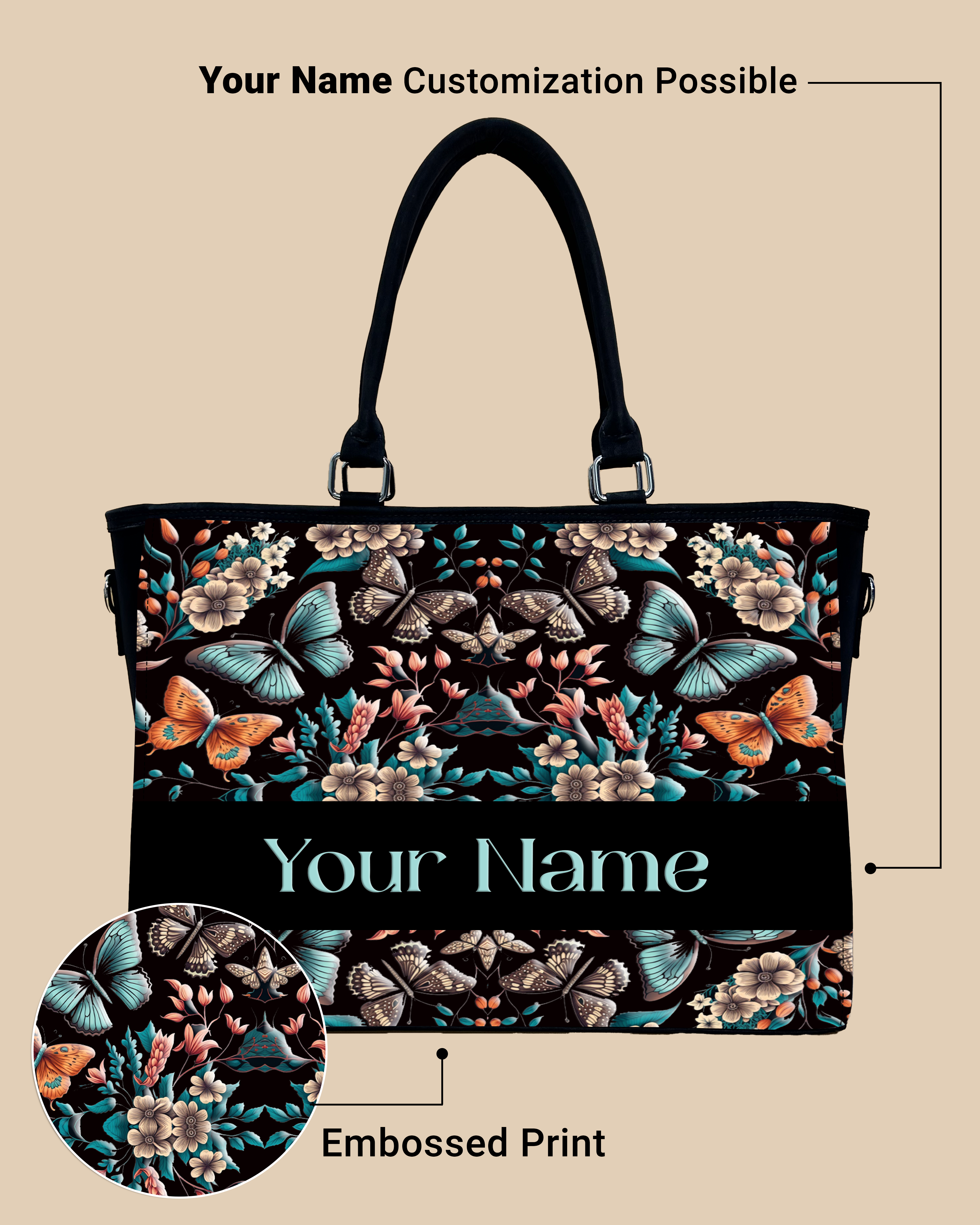 personalized bag with name