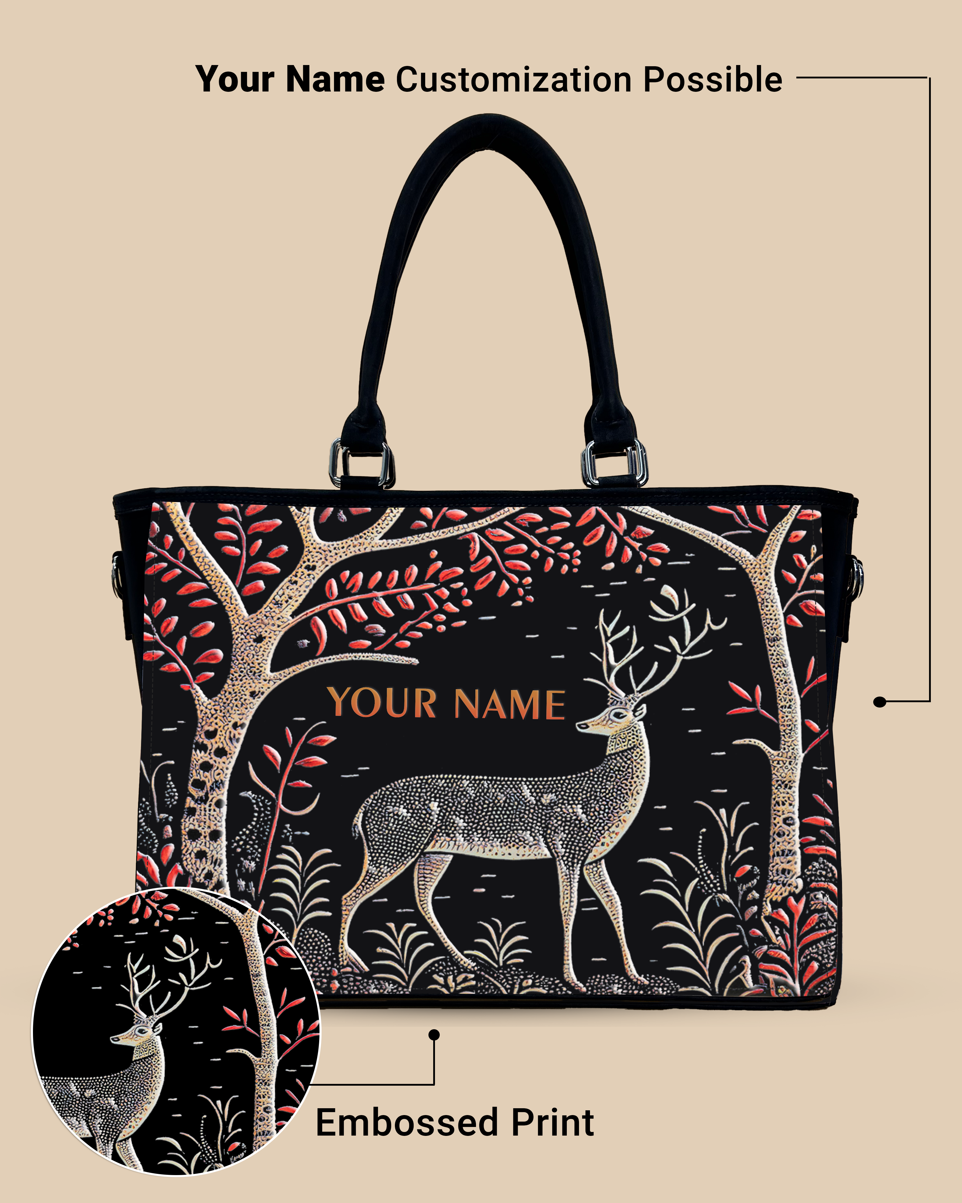 personalized bag tote
