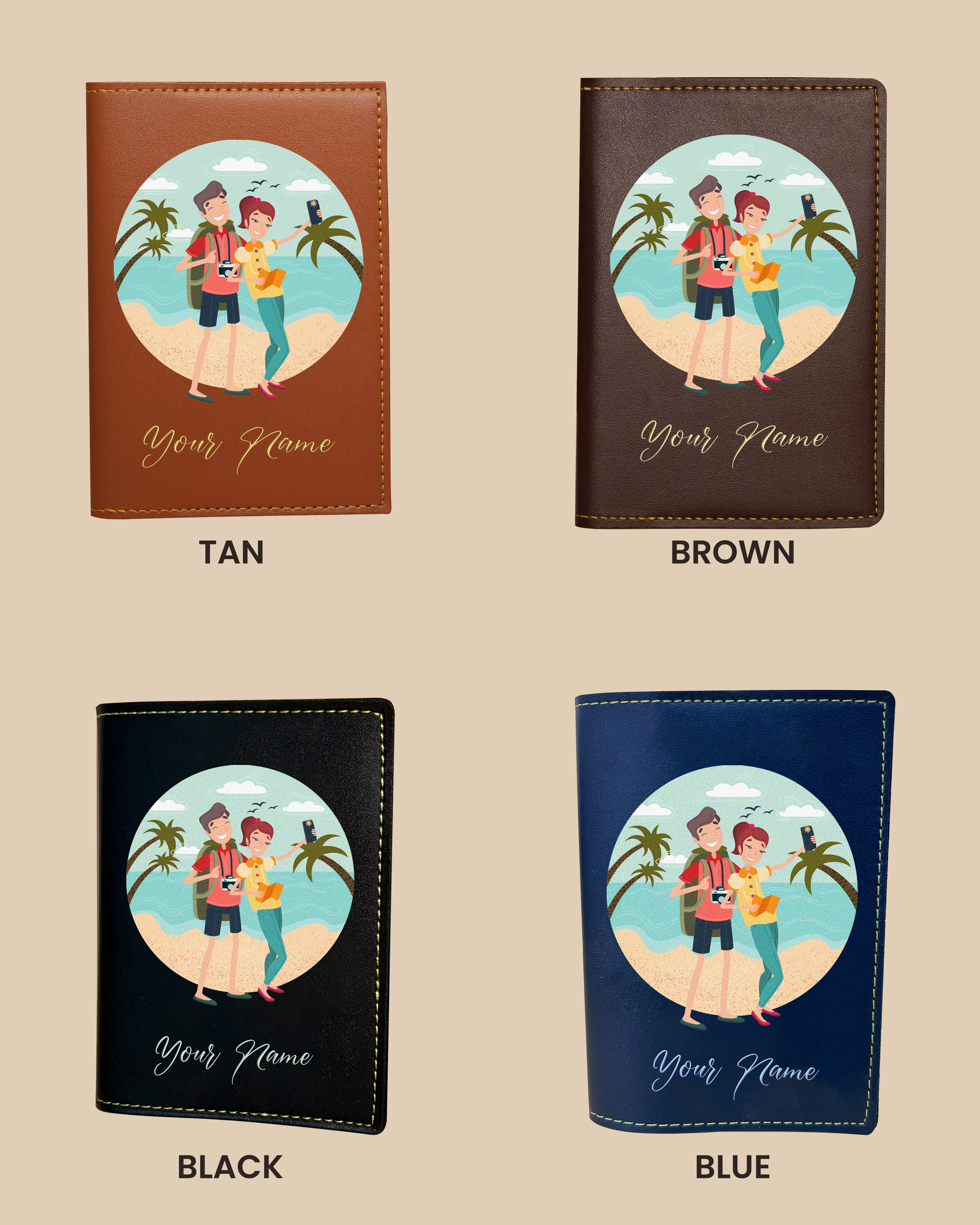 Customized Passport Cover - SEA