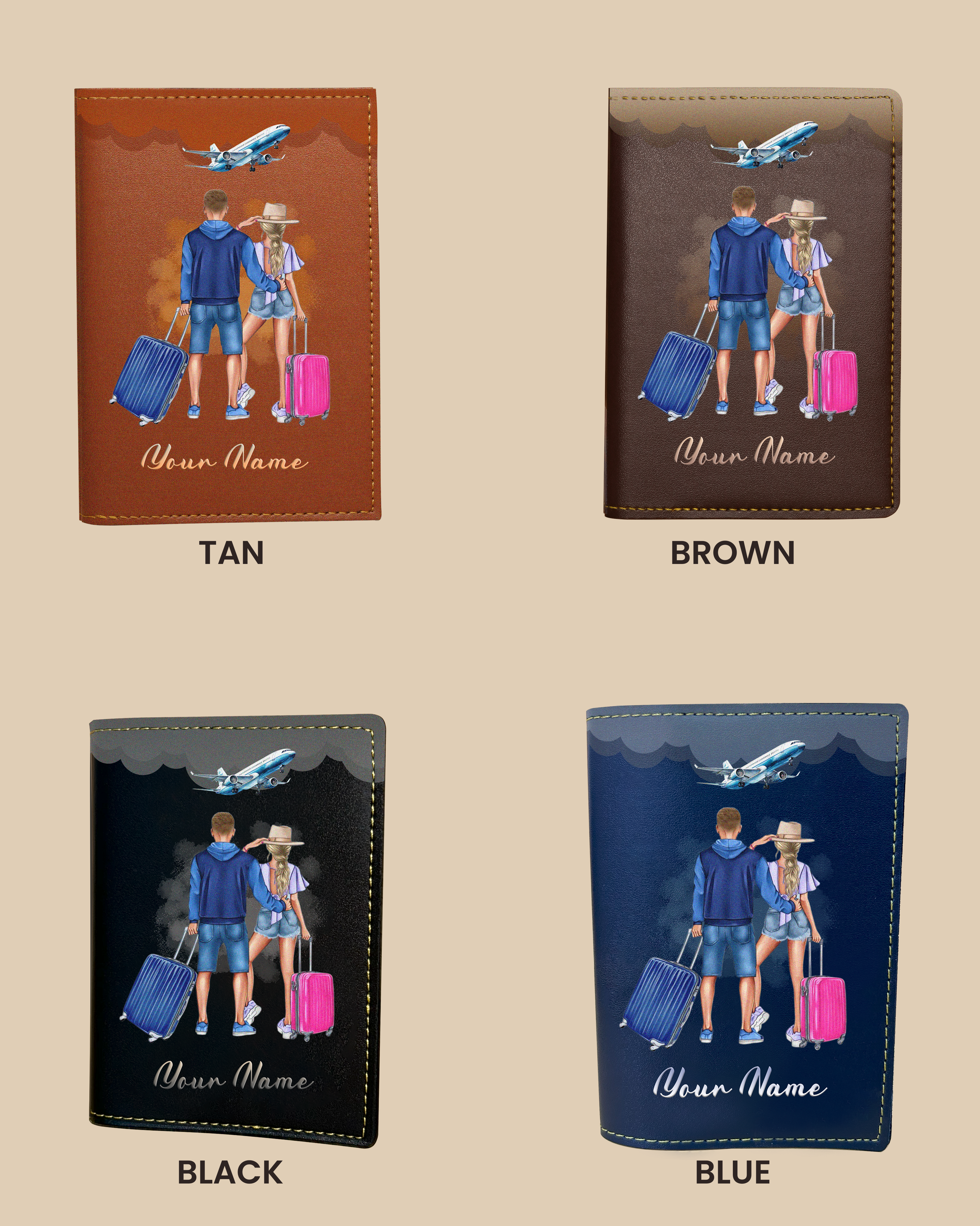 Customized Passport Cover - ROVER