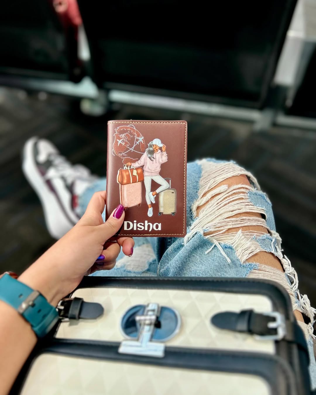 Customized Passport Cover - WANDERLUST