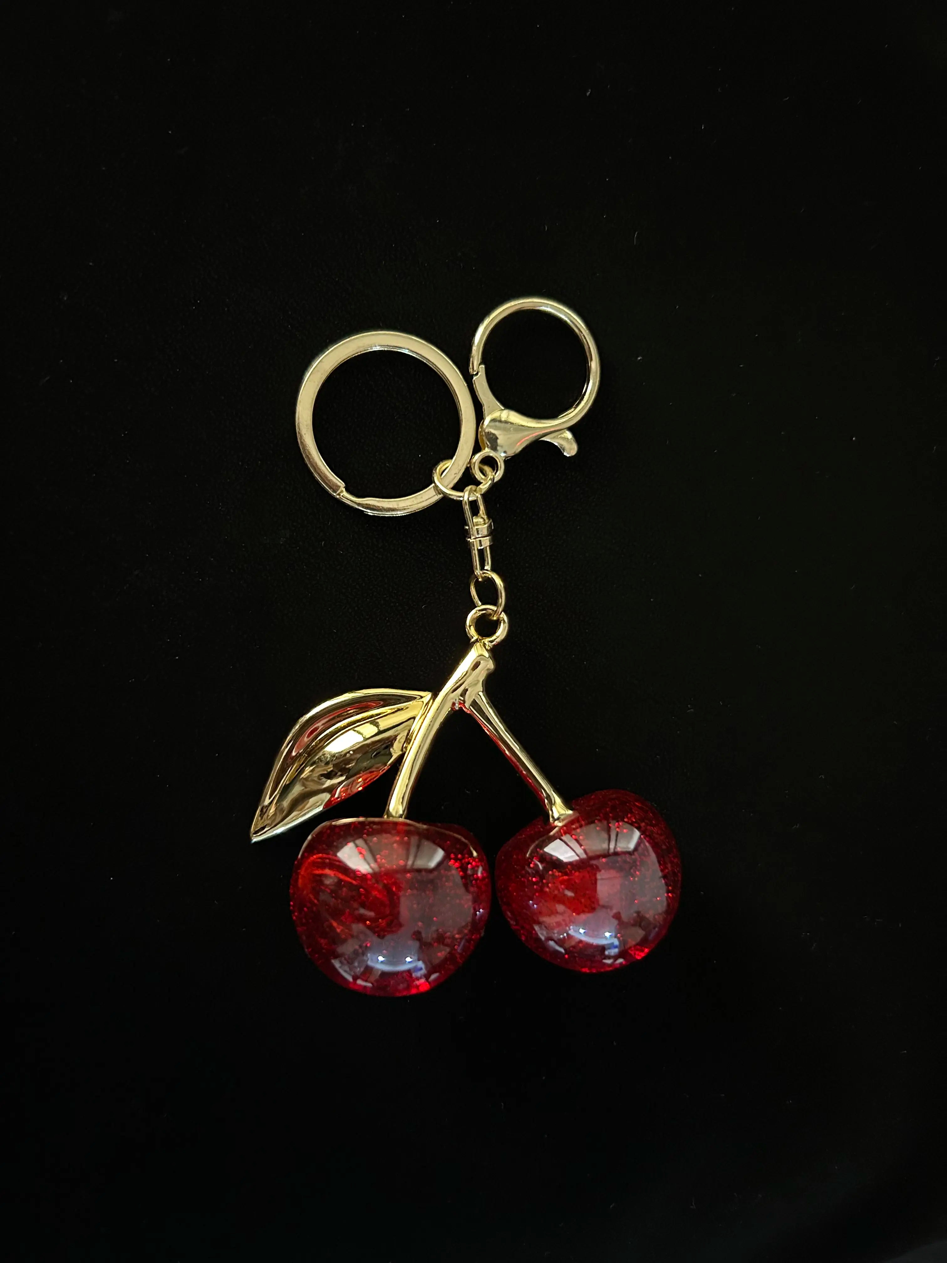 In Voguish Crystal Cherry Charm