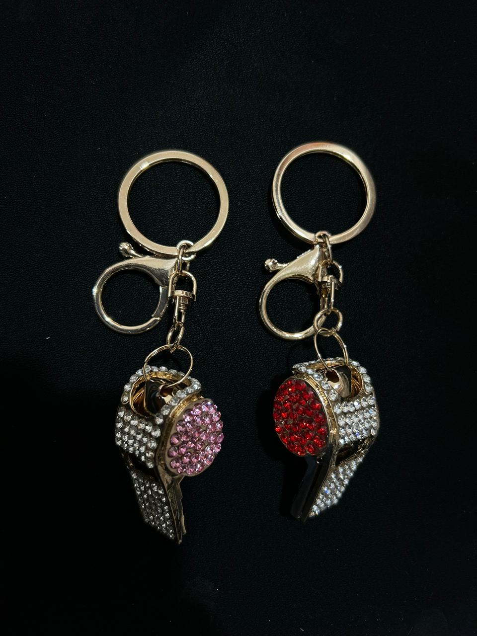 Crystal Whistle Charm