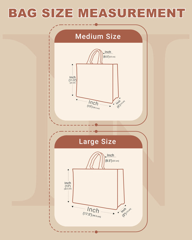 Customized Tote Bag Designed with Palm Leaves, Tiger And Elephant