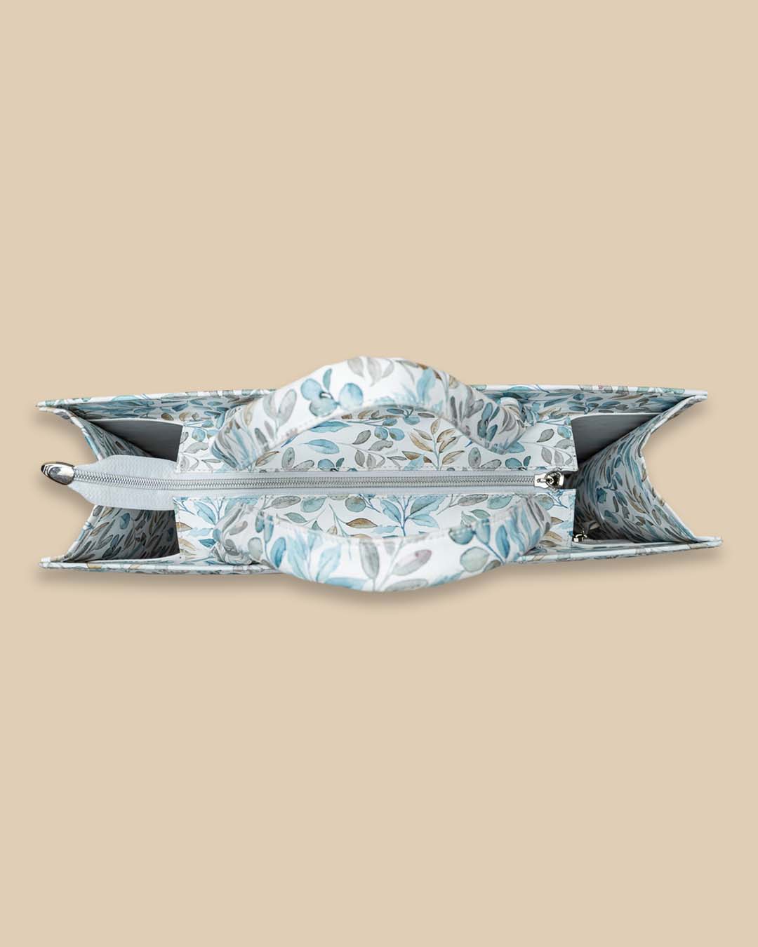 Leaf Pattern Personalized Tote Bag
