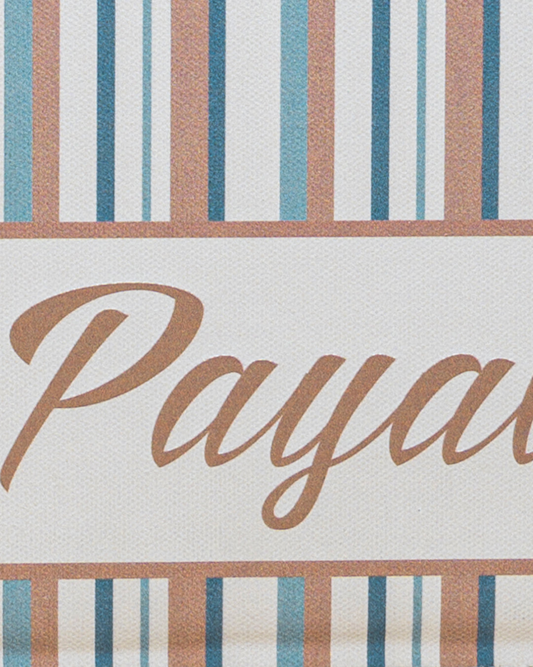 Trendy Design Vertical Line Pattern Personalized Tote Bag