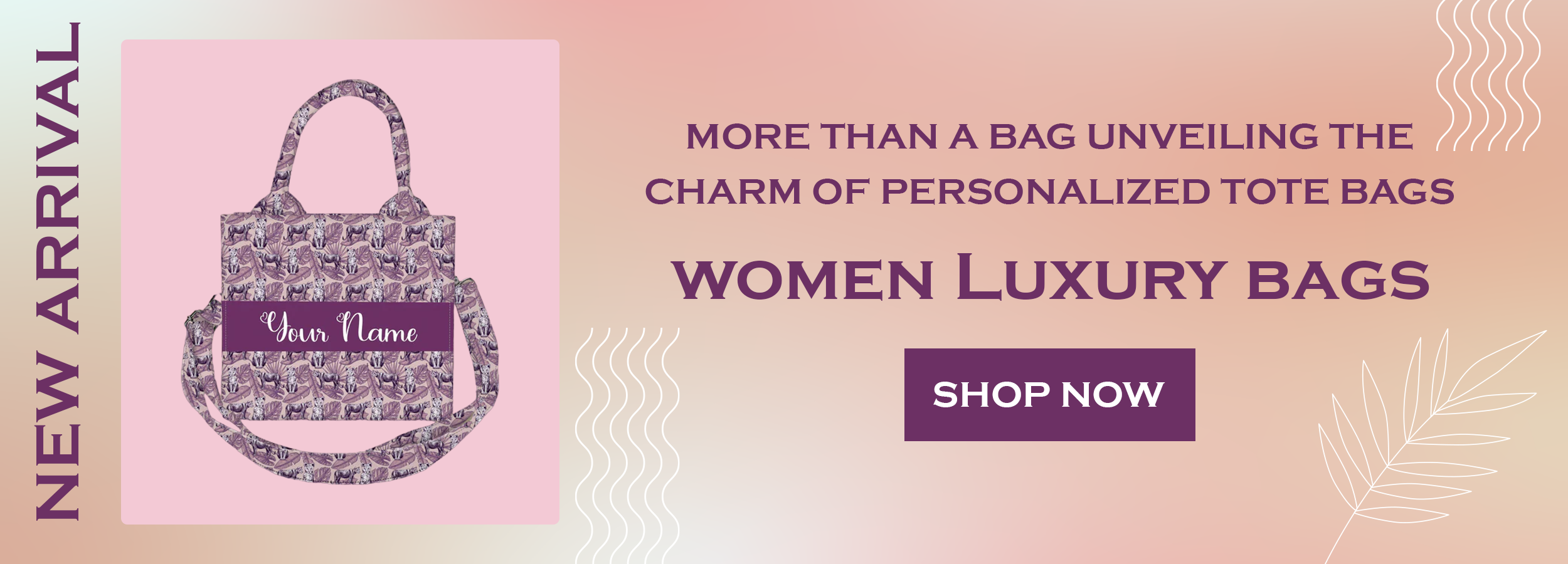 Personalized Tote Bag