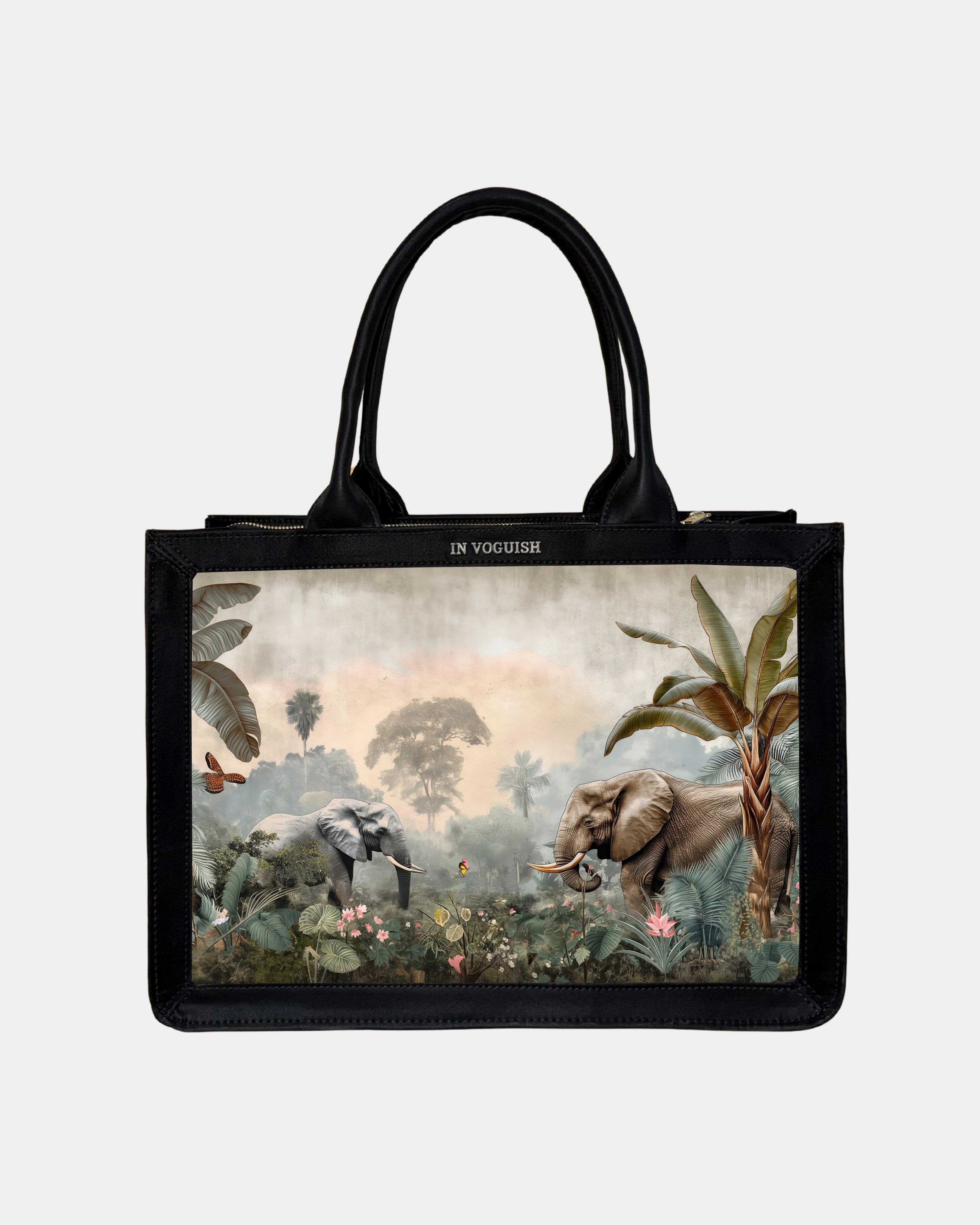 Voguish Wild Safari Luxe Tote Bag