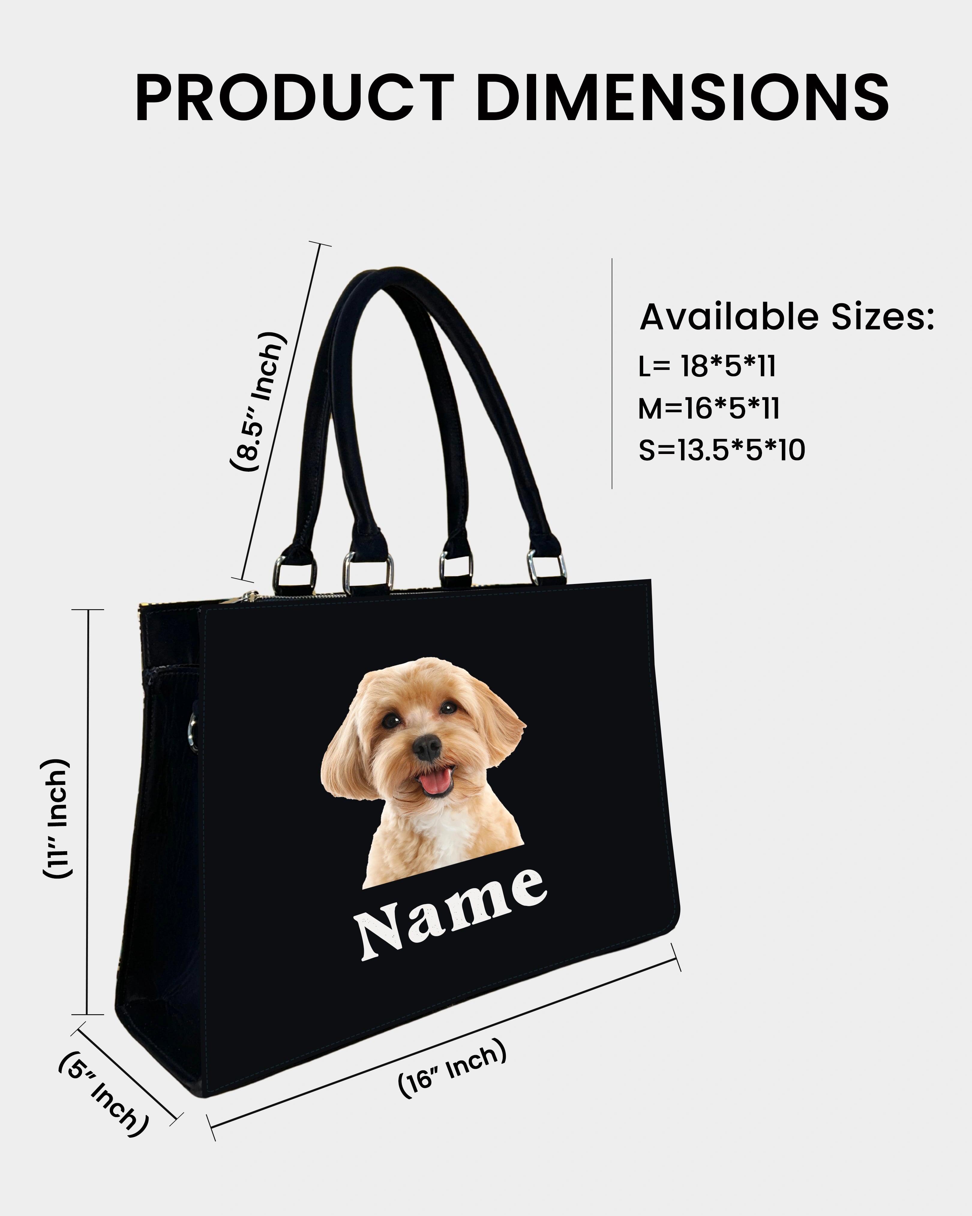 Personalized Pet Lover Tote Bag