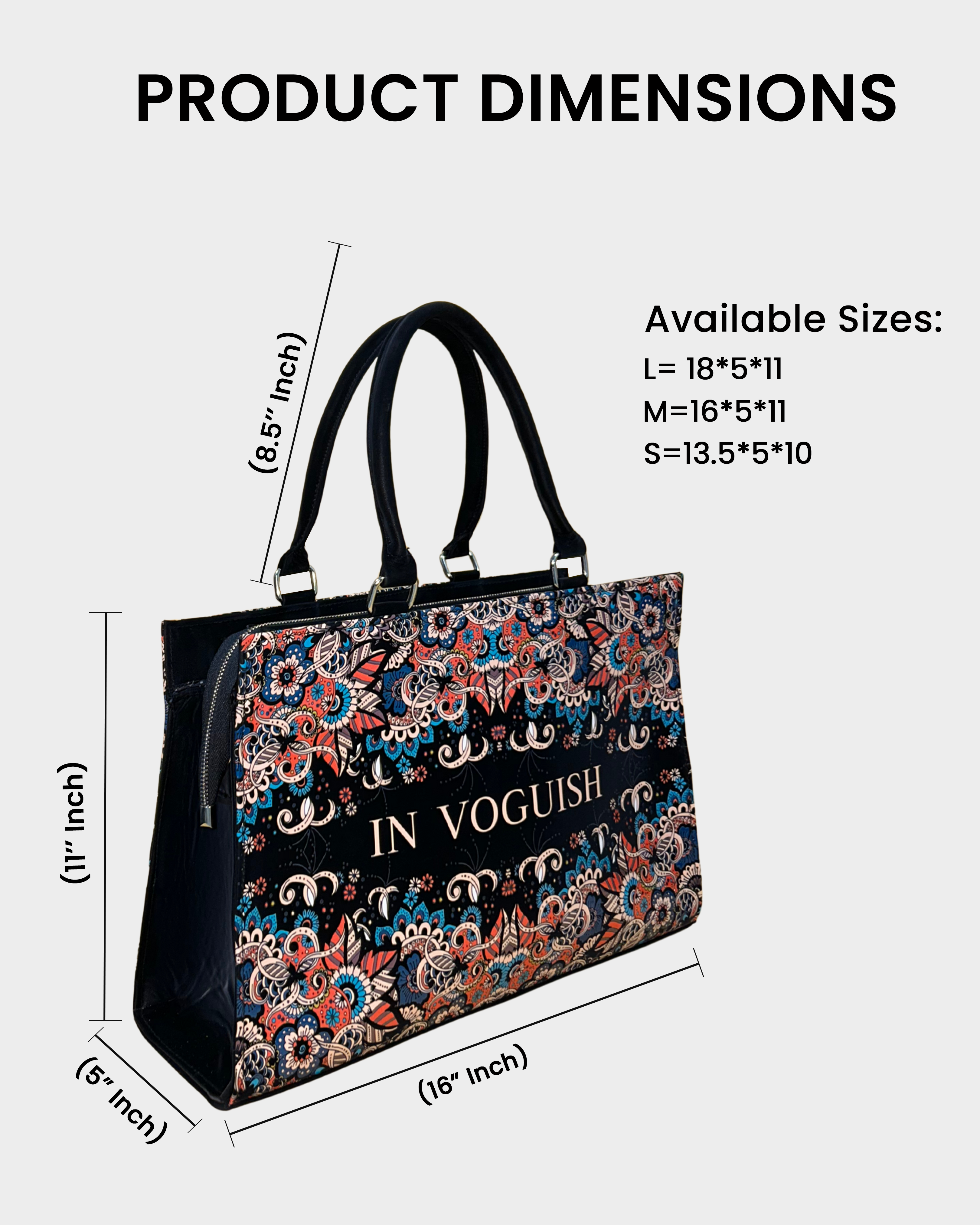 Voguish Designer Customized Tote Bag