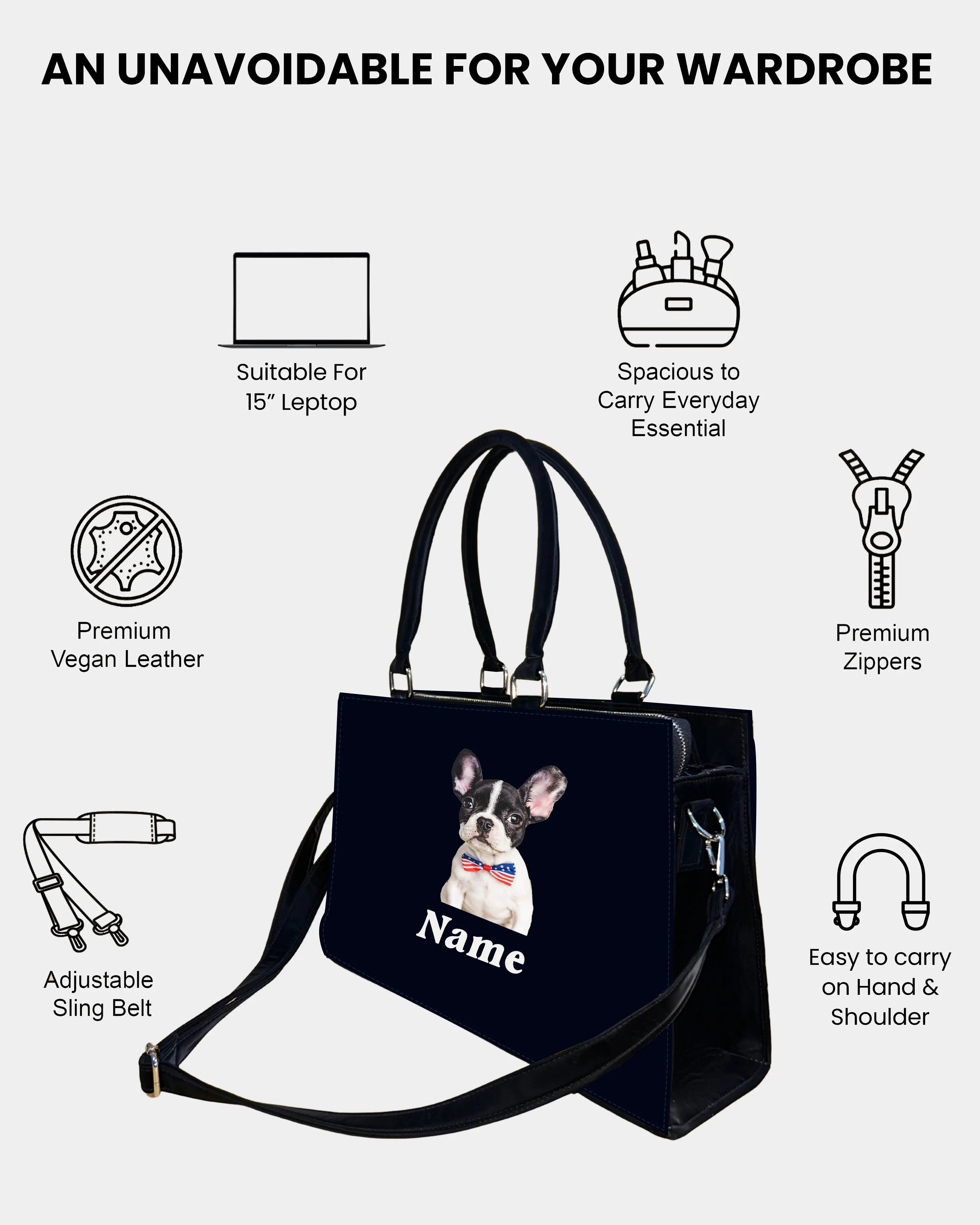 Pet Love Personalized Tote