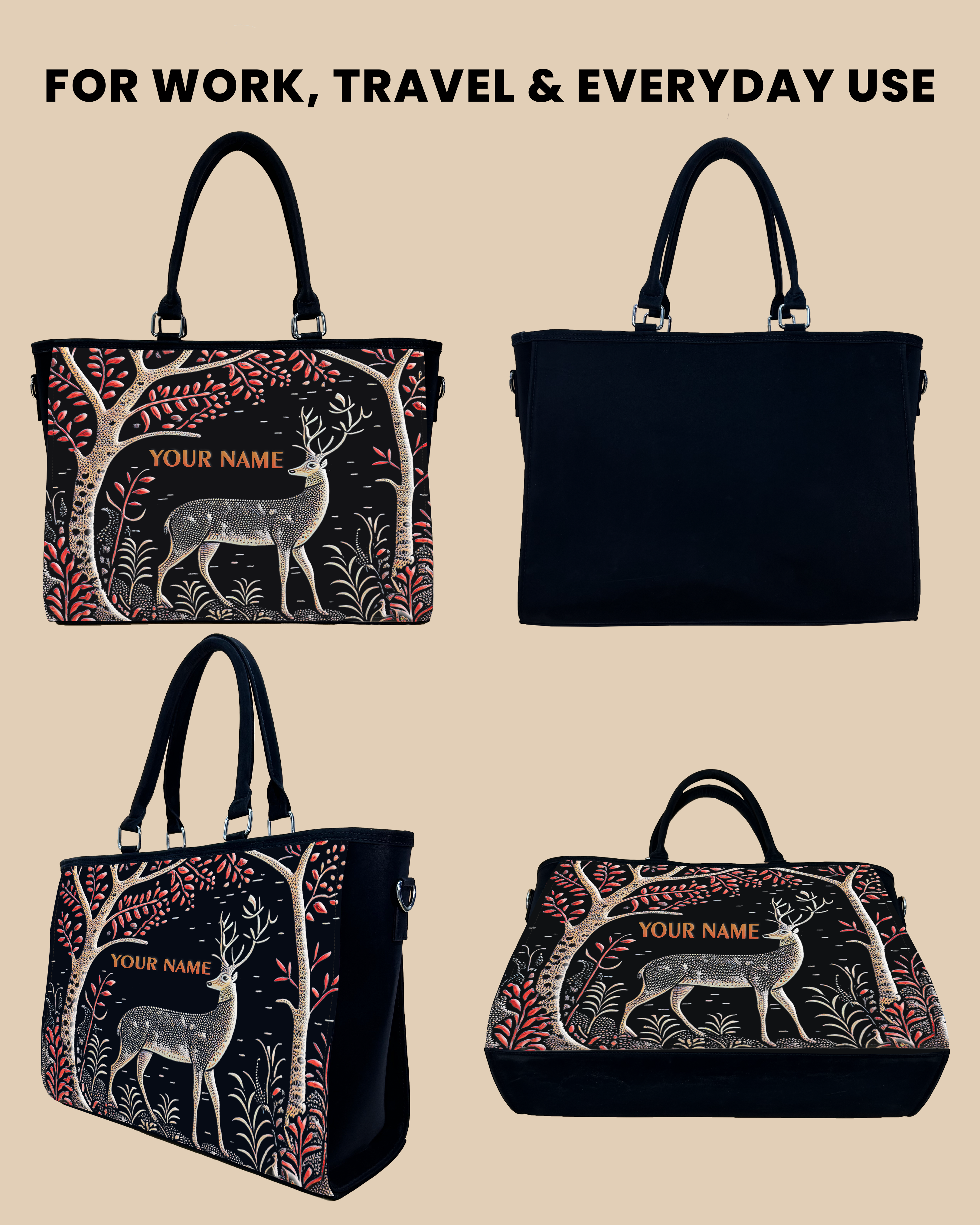 personalized bag tote