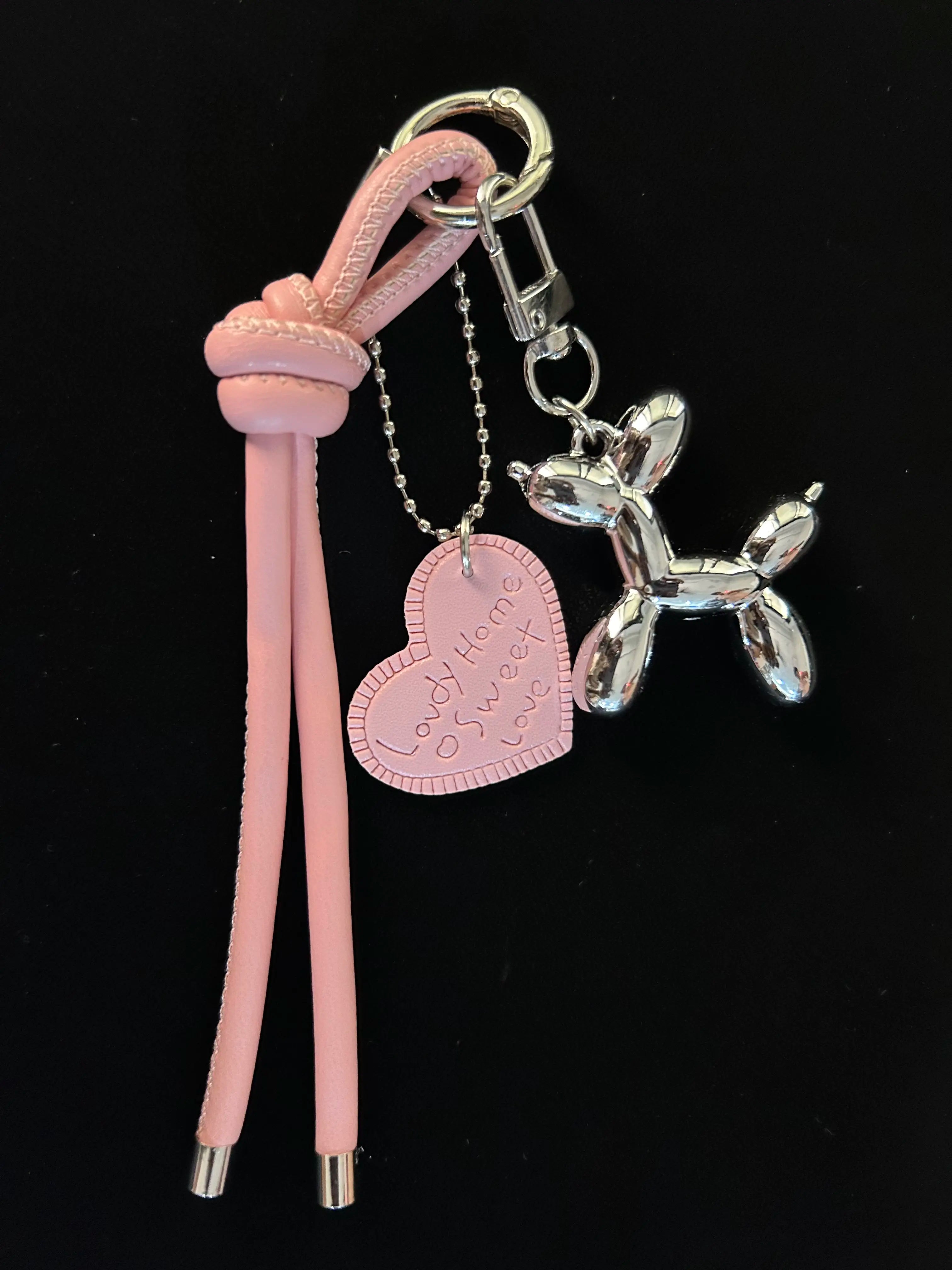 In Voguish dog pendant Pink Pup Charm