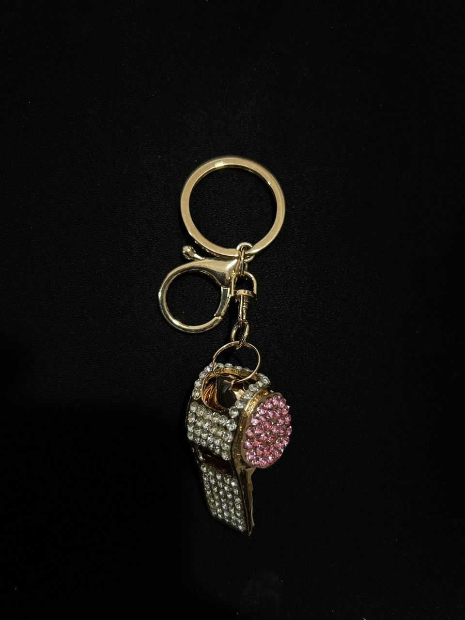 Crystal Whistle Charm