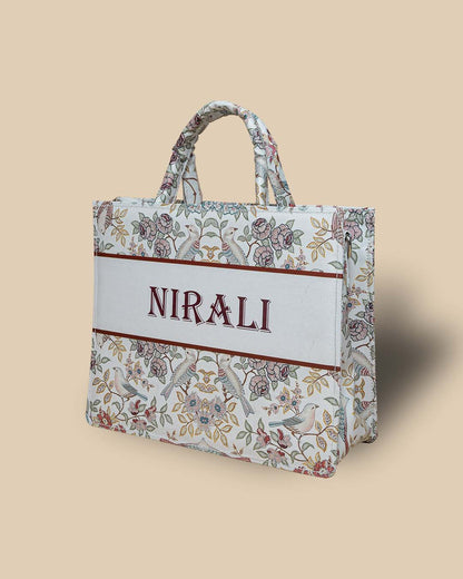 Sparrow designed Personalized Tote Bag