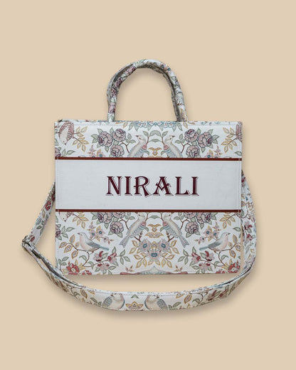 Sparrow designed Personalized Tote Bag